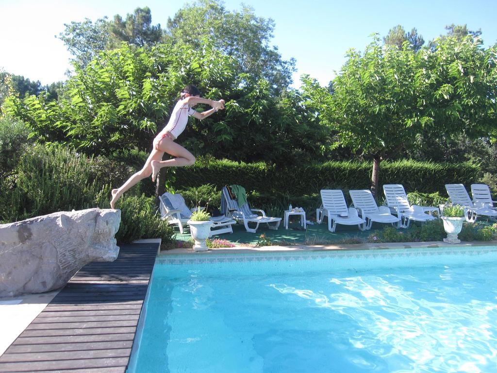 Domaine Du Planas Ailhon Ardeche Bed & Breakfast Room photo